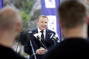 Konferencja prasowa na kieleckiej Kadzielni (30 maja 2017 r.) / Jarosław Kubalski / Radio Kielce