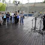 Konferencja prasowa na kieleckiej Kadzielni (30 maja 2017 r.) / Jarosław Kubalski / Radio Kielce