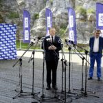 Konferencja prasowa na kieleckiej Kadzielni (30 maja 2017 r.) / Jarosław Kubalski / Radio Kielce