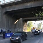 Kielce. Kobieta skoczyła z wiaduktu (17 maja 2017 r.) / Piotr Michalski / Wiktor Dziarmaga / Radio Kielce