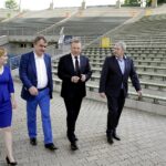 Konferencja prasowa na kieleckiej Kadzielni (30 maja 2017 r.) / Jarosław Kubalski / Radio Kielce