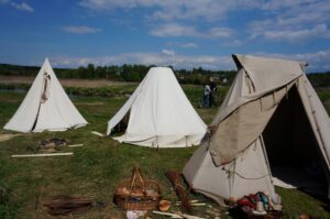 Rezerwat Rydno. Piknik archeologiczny (14 maja 2017 r.) / Tomasz Piwko / Radio Kielce