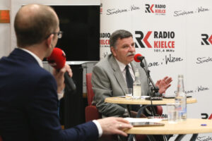 Studio Polityczne Radia Kielce (14 maja 2017 r.) / Piotr Michalski / Radio Kielce