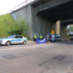 Kielce. Kobieta skoczyła z wiaduktu (17 maja 2017 r.) / Piotr Michalski / Wiktor Dziarmaga / Radio Kielce