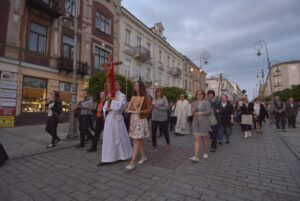 Kielce. Droga Światła (22.05.2017) / Marzena Mąkosa / Radio Kielce