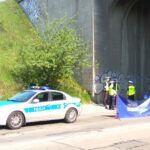 Kielce. Kobieta skoczyła z wiaduktu (17 maja 2017 r.) / Piotr Michalski / Wiktor Dziarmaga / Radio Kielce