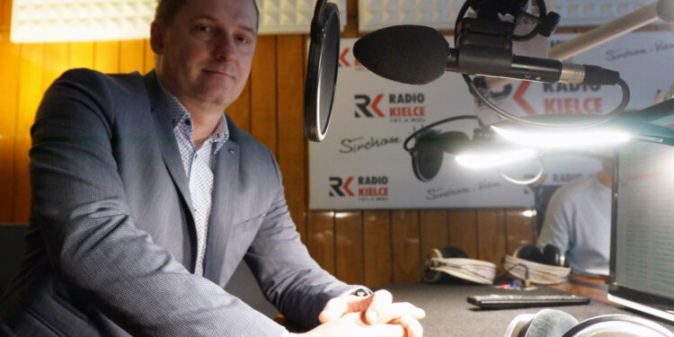 Dariusz Kozak, przewodniczący kieleckiej Rady Miasta / Robert Felczak / Radio Kielce