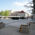 16.05.2017 Kielce. Donice na rynku / Marzena Mąkosa / Radio Kielce