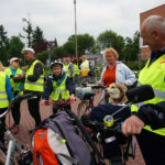 Jędrzejów. IV Rodzinny Rajd Rowerowy „Ścieżką Wzdłuż Wąskich Torów” / Ewa Pociejowska-Gawęda / Radio Kielce