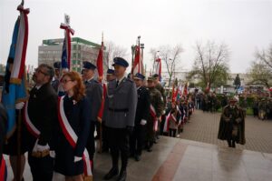 03.05.2017 Starachowice. Uroczystości z okazji 3 Maja / Tomasz Piwko / Radio Kielce