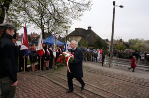 03.05.2017 Starachowice. Uroczystości z okazji 3 Maja / Tomasz Piwko / Radio Kielce