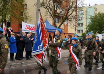 03.05.2017 Starachowice. Uroczystości z okazji 3 Maja / Tomasz Piwko / Radio Kielce