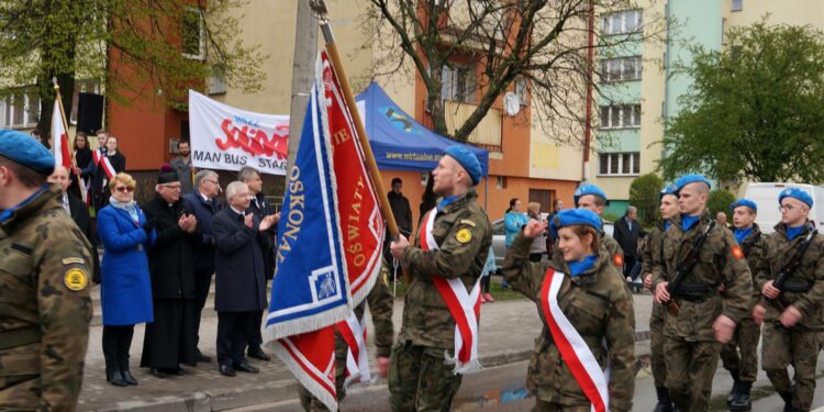 03.05.2017 Starachowice. Uroczystości z okazji 3 Maja / Tomasz Piwko / Radio Kielce