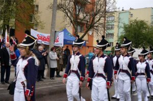 03.05.2017 Starachowice. Uroczystości z okazji 3 Maja / Tomasz Piwko / Radio Kielce