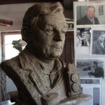 22.05.2017 Kielce. Popiersie Pawła Pierścińskiego, które stanie na skwerze Szarych Szeregów / Stanisława Zacharko / BWA Kielce