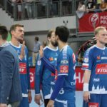 Piłkarze ręczni Vive Tauron Kielce świętują zdobycie Pucharu Polski / Krzysztof Bujnowicz / Radio Kielce