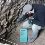 Szydłów. Odkrycia archeologów przy ruinach kościoła i szpitala świętego Ducha / Krzysztof Bujnowicz / Radio Kielce