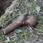 Szydłów. Odkrycia archeologów przy ruinach kościoła i szpitala świętego Ducha / Krzysztof Bujnowicz / Radio Kielce