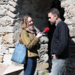 Szydłów. Odkrycia archeologów przy ruinach kościoła i szpitala świętego Ducha / Krzysztof Bujnowicz / Radio Kielce