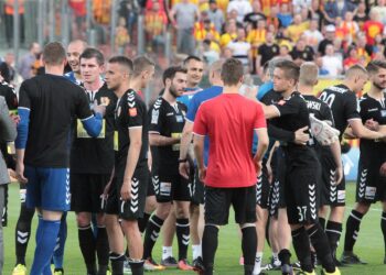 22.05.2017 Lotto Ekstraklasa. Mecz Termalica Bruk-Bet Niecieczka - Korona Kielce / Krzysztof Bujnowicz / Radio Kielce