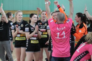 13.05.2017 Warszawa. Mecz I ligi piłkarek ręcznych AZS AWF Warszawa - Korona Handball / Krzysztof Bujnowicz / Radio Kielce