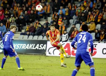 18.02.2017 Kielce. Mecz ekstraklasy Korona Kielce  - Wisła Płock. / Jarosław Kubalski / Radio Kielce