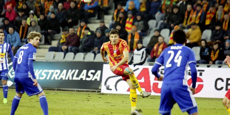 18.02.2017 Kielce. Mecz ekstraklasy Korona Kielce  - Wisła Płock. / Jarosław Kubalski / Radio Kielce