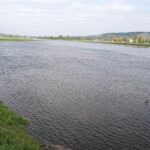 02.05.2017 Przekroczony stan alarmowy na Nidzie w Pińczowie / Kamil Włosowicz / Radio Kielce