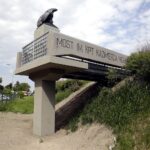 29.05.2017 Kielce. Pomnik upamiętniający most "Herwina" Piątka. / Jarosław Kubalski / Radio Kielce