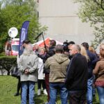 Kielce. Program „Interwencja” - mieszkańcy przeciwni wycince drzew / Krzysztof Bujnowicz / Radio Kielce