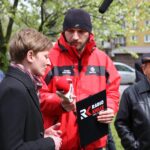 Kielce. Program „Interwencja” - mieszkańcy przeciwni wycince drzew / Krzysztof Bujnowicz / Radio Kielce