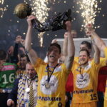 29.05.2016 Kolonia. W finałowym meczu Ligi Mistrzów kielczanie pokonali węgierski MVM Veszprem 39:38 / Jarosław Kubalski / Radio Kielce