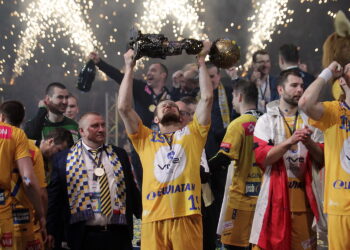 29.05.2016 Kolonia. W finałowym meczu Ligi Mistrzów kielczanie pokonali węgierski MVM Veszprem 39:38 / Jarosław Kubalski / Radio Kielce