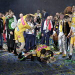 29.05.2016 Kolonia. W finałowym meczu Ligi Mistrzów kielczanie pokonali węgierski MVM Veszprem 39:38 / Jarosław Kubalski / Radio Kielce