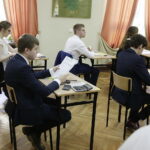 05.05.2017 Kielce. Matura z matematyki w VI LO. / Jarosław Kubalski / Radio Kielce