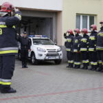 04.05.2017 Kielce. Rozpoczęcie obchodów Święta Strażaka. Uroczysta zmiana warty przed komendą na ul. Sandomierskiej. / Jarosław Kubalski / Radio Kielce