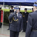 04.05.2017 Kielce. Rozpoczęcie obchodów Święta Strażaka. Uroczysta zmiana warty przed komendą na ul. Sandomierskiej. / Jarosław Kubalski / Radio Kielce