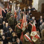 05.05.2017 Kielce. Katedra. Pogrzeb Henryka Kasprzaka, żołnierza Armii Krajowej. / Jarosław Kubalski / Radio Kielce