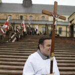 05.05.2017 Kielce. Katedra. Pogrzeb Henryka Kasprzaka, żołnierza Armii Krajowej. / Jarosław Kubalski / Radio Kielce