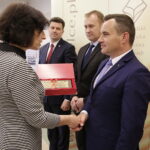 08.05.2017 Kielce. Seminarium bibliotekarzy województwa świętokrzyskiego w WBP.  Bibliotekarz i Biblioteka Roku 2016. / Jarosław Kubalski / Radio Kielce