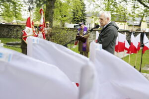 08.05.2017 Kielce. Cmentarz Wojsk Polskich. Obchody Narodowego Dnia Zwycięstwa. / Jarosław Kubalski / Radio Kielce