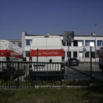 11.05.2017 Kielce. Poczta Polska przy ulicy Górnej. Mężczyzna śmiertelnie ugodził nożem kobietę. / Jarosław Kubalski / Radio Kielce