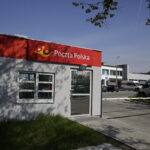 11.05.2017 Kielce. Poczta Polska przy ulicy Górnej. Mężczyzna śmiertelnie ugodził nożem kobietę. / Jarosław Kubalski / Radio Kielce