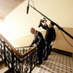 15.05.2017 Kielce. Seminarium duchowne.  Pierwsze sceny do filmu o biskupie Kaczmarku. / Jarosław Kubalski / Radio Kielce