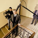 15.05.2017 Kielce. Seminarium duchowne.  Pierwsze sceny do filmu o biskupie Kaczmarku. / Jarosław Kubalski / Radio Kielce