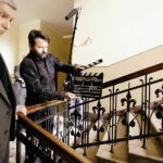 15.05.2017 Kielce. Seminarium duchowne.  Pierwsze sceny do filmu o biskupie Kaczmarku. / Jarosław Kubalski / Radio Kielce