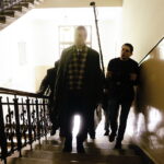 15.05.2017 Kielce. Seminarium duchowne.  Pierwsze sceny do filmu o biskupie Kaczmarku. / Jarosław Kubalski / Radio Kielce