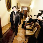 15.05.2017 Kielce. Seminarium duchowne.  Pierwsze sceny do filmu o biskupie Kaczmarku. / Jarosław Kubalski / Radio Kielce