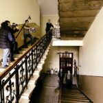 15.05.2017 Kielce. Seminarium duchowne.  Pierwsze sceny do filmu o biskupie Kaczmarku. / Jarosław Kubalski / Radio Kielce