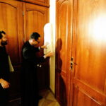 15.05.2017 Kielce. Seminarium duchowne.  Pierwsze sceny do filmu o biskupie Kaczmarku. / Jarosław Kubalski / Radio Kielce